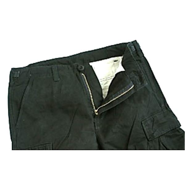 アメリカ軍 BDU パンツ コットン スリム レプリカ XL オリーブ ジッパー式 ドローコード付き 米軍 ミリタリーパンツ 軍モノの画像