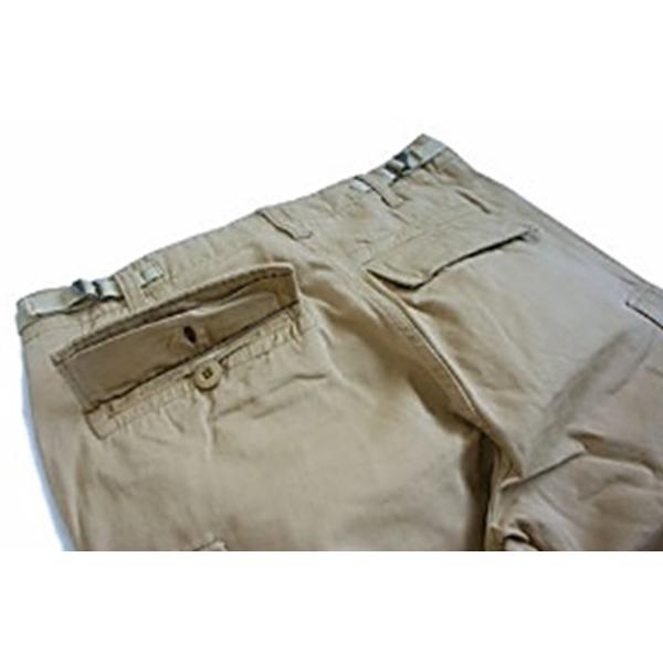 アメリカ軍 BDU パンツ コットン スリム レプリカ XL オリーブ ジッパー式 ドローコード付き 米軍 ミリタリーパンツ 軍モノの画像