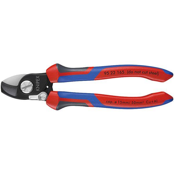 KNIPEX クニペックス 9522-165 ケーブルカッター バネ付 工具 ツール DIY 作業工具 道具_1