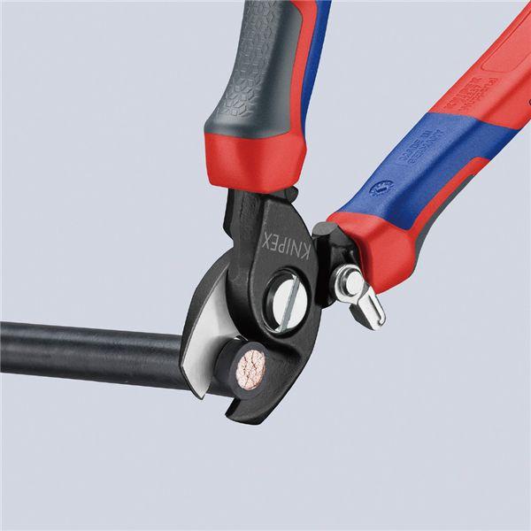 KNIPEX クニペックス 9522-165 ケーブルカッター バネ付 工具 ツール DIY 作業工具 道具_5