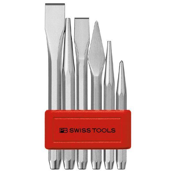PB SWISS TOOLS 855BL ポンチ タガネ セット パックナシ 工具 ツール DIY 作業工具 道具