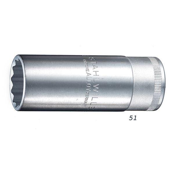 STAHLWILLE スタビレー 51A-1.1/8 1/2SQ ディープソケット 03420052 工具 作業工具 ツール DIY