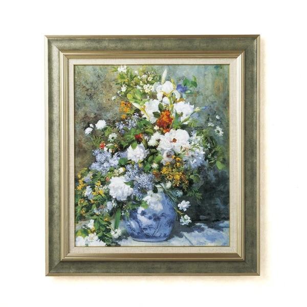 名画額縁 フレームセット F10号 ルノワール 「花瓶の花」 690×615×38mm