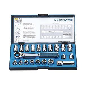SIGNET シグネット 20675 ボルテックスソケット セット 10-19MM 3/8"-3/4" 工具 ツール DIY 作業工具 道具