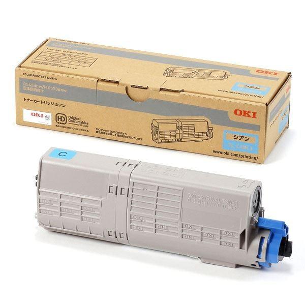 〔純正品〕OKI 沖電気 トナーカートリッジ〔TC-C4BC1 シアン〕