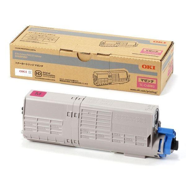 〔純正品〕OKI 沖電気 トナーカートリッジ〔TC-C4BM1 マゼンタ〕