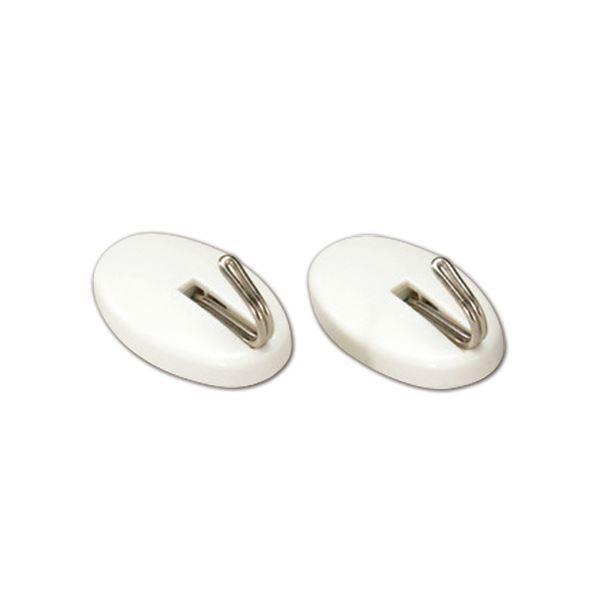 ニトムズ ハイパワーマグネットフックブランコ 徳用 耐荷重2kg H0890 1仕掛ける（600個：6個×100容器に並べる） 文具、ステーショナリー-その他事務用品
