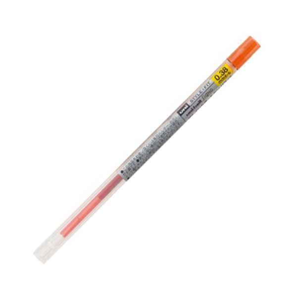 （まとめ） 三菱鉛筆 ゲルインクボールペンスタイルフィット 替芯 0.38粍 蜜柑 UMR10938.38 1仕掛ける（10本） 〔×5仕掛ける〕 文具、ステーショナリー-キッチン、日用品、文具-万年筆