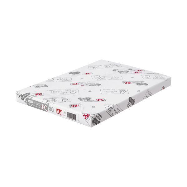 （まとめ）TANOSEE αエコペーパータイプFC A4 標準 80g 1冊(250枚) 〔×10セット〕