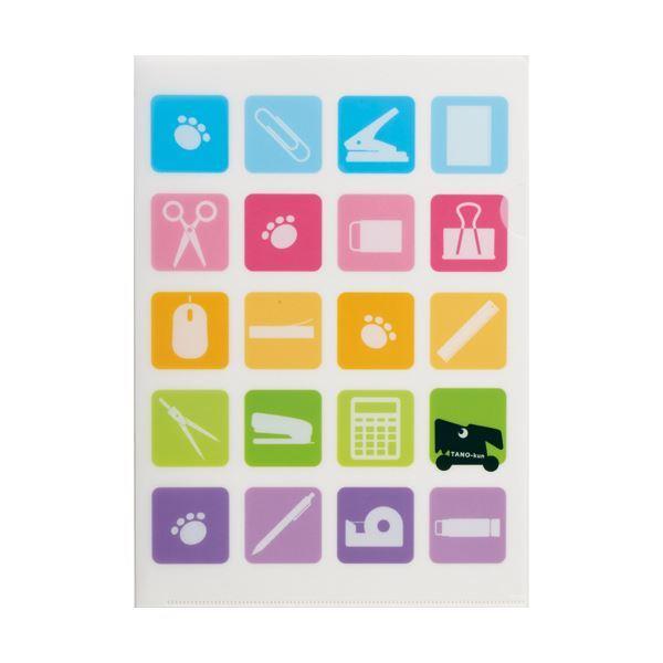 （まとめ）たのくん クリヤーホルダー ぶんぼうぐ1枚 〔×30セット〕