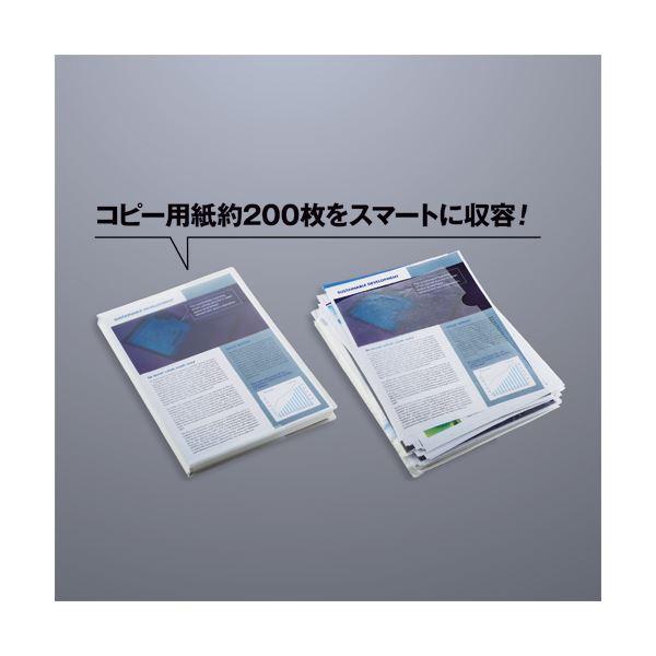 （まとめ）TANOSEE再生クリアホルダー(角まる・マチ付) A4 クリア 1パック(10枚) 〔×20セット〕_1