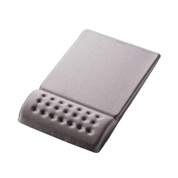 （まとめ）エレコム COMFY マウスパッドグレー MP-095GY 1枚〔×5セット〕