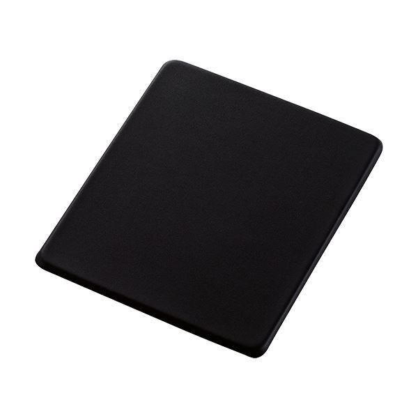 （まとめ）エレコム ソフトレザーマウスパッドブラック MP-SL01BK 1枚〔×5セット〕