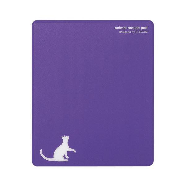 （まとめ）エレコムレーザー＆光学式マウス対応マウスパッド animal mousepad ネコ MP-111E 1枚〔×5セット〕_1