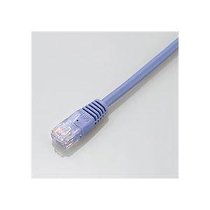 （まとめ）エレコム LANケーブル CAT5E準拠ブルー 50m LD-CTN/BU50 1本〔×2セット〕