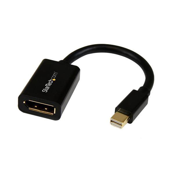 （まとめ）StarTech MiniDisplayPort-DisplayPort変換ケーブルアダプタ 15cm オス/メス MDP2DPMF6IN1本〔×3セット〕