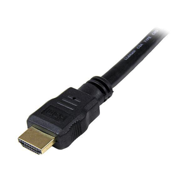 （まとめ）StarTechハイスピードHDMIケーブル Ultra HD 4K×2K対応 3m HDMI(オス)-HDMI(オス) ブラック HDMM3M1本〔×3セット〕_1