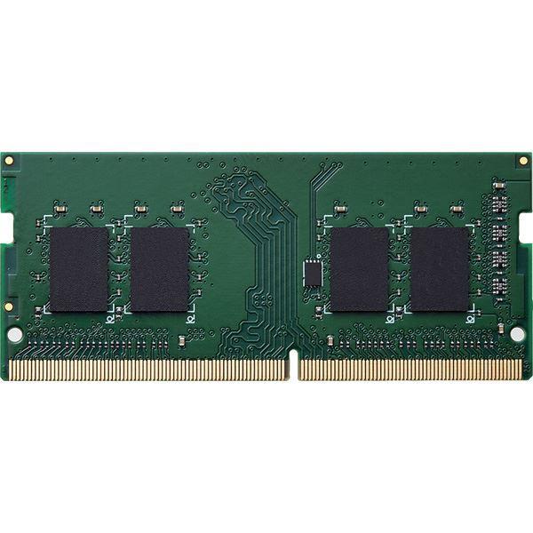 エレコム EU RoHS指令準拠メモリモジュール／DDR4-SDRAM／DDR4-2666／260pinS.O.DIMM／PC4-21300／8GB／ノート EW2666-N8G/ROのサムネイル