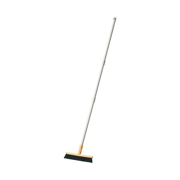 （まとめ） テラモト FF床ホーキ 300mm 本体セット CL8400905〔×5セット〕