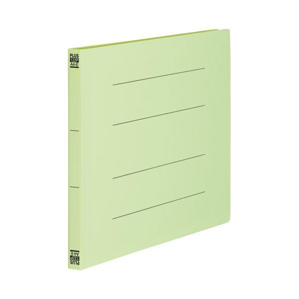 （まとめ） プラス PPフラットファイルA4E No.122P GR 1冊〔×30セット〕