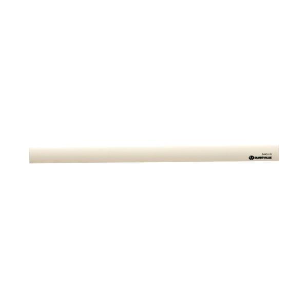 （まとめ） スマートバリュー マグネットバー220mm 白 B440J-W〔×30セット〕