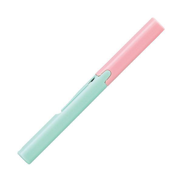 （まとめ） プラス フィットカットカーブツイッギー Pミント〔×10セット〕