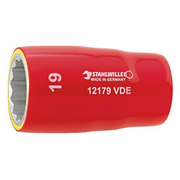 STAHLWILLE スタビレー 12179VDE-12 1/2SQ 絶縁ソケット 03370012 工具 ツール DIY 作業工具 道具