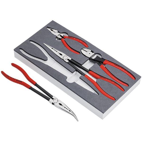 KNIPEX クニペックス 002001V16 プライヤーセット ウレタントレイ入り