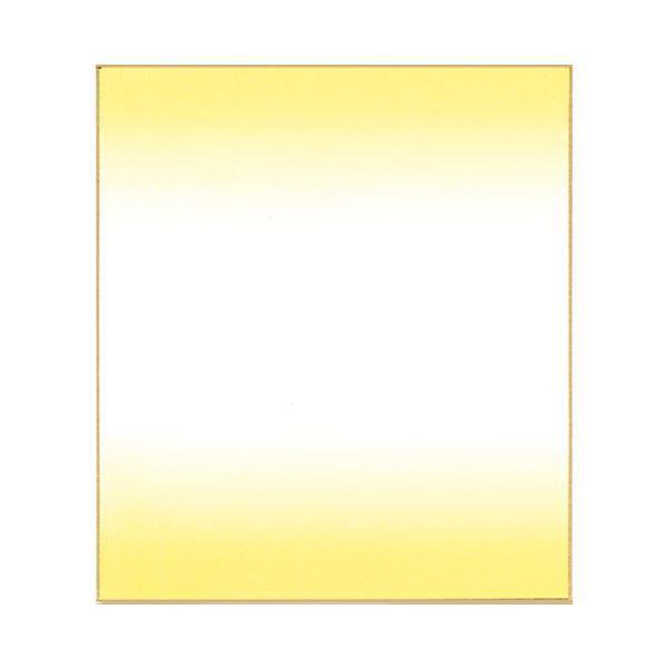 (まとめ）菅公工業 色紙ぼかし 画仙紙 クリーム ケ438〔×30セット〕