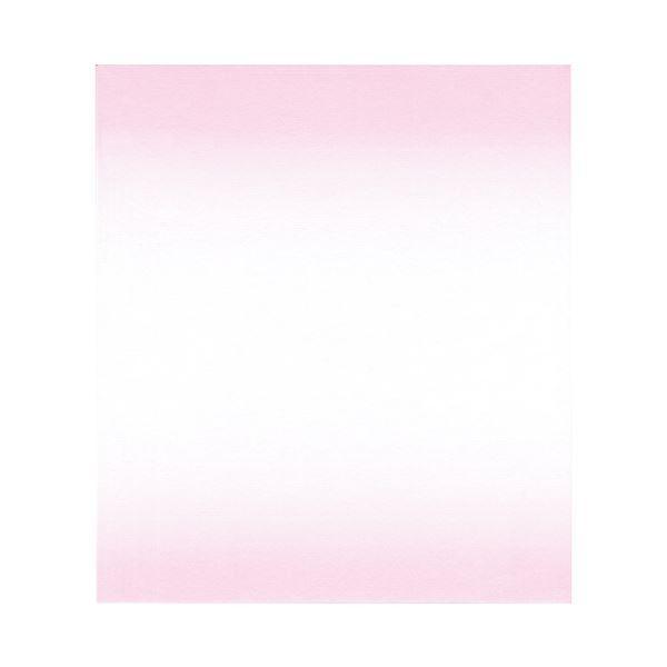 (まとめ）菅公工業 色紙ぼかし 画仙紙 桃 ケ439〔×30セット〕