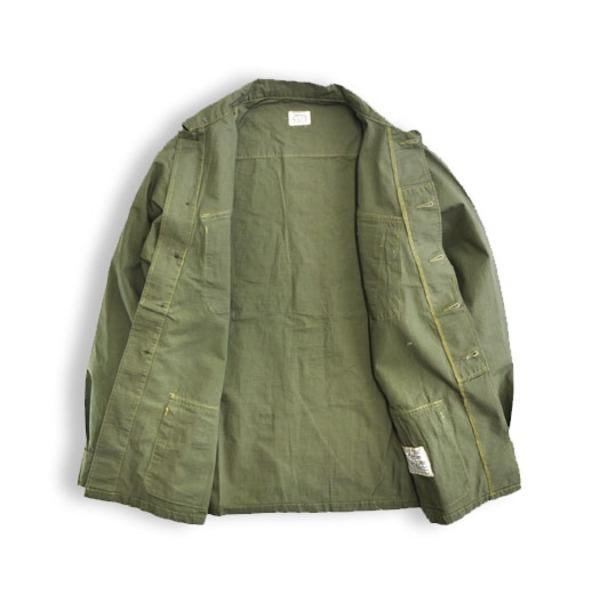 アメリカ軍 ジャングル ファーティング リップストップ ジャケット 4thモデル XL オリーブ レプリカ 米軍 ミリタリーウェア_2