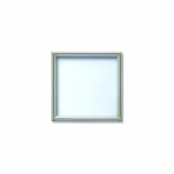 〔 角額 〕正方形額 200角 200×200mm シルバー 壁掛けひも アクリル付き フレーム 額縁 額