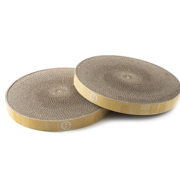 【数量限定アウトレット品】 （まとめ）猫壱バリバリボウル 交換用つめとぎ 2個パック（ペット用品）〔×6セット〕 【FK2206947284】(12825円)