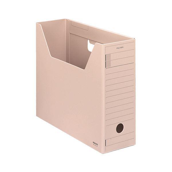コクヨ ファイルボックス-FS（Hタイプ）A4ヨコ 背幅102mm ピンク A4-LFH-P 1セット（5冊）