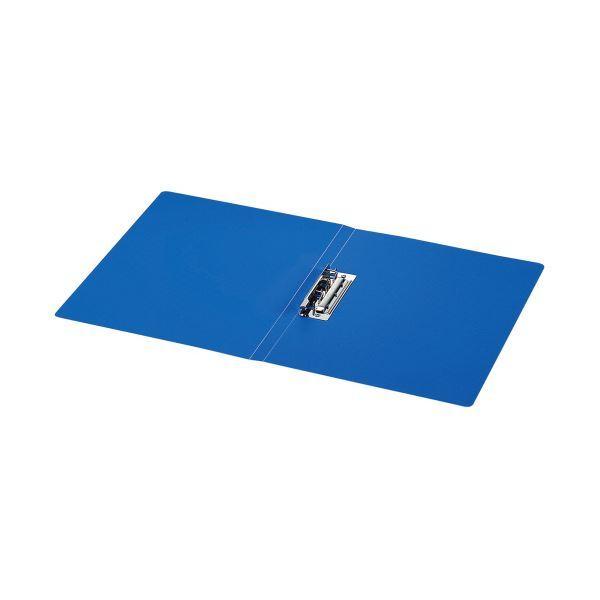 コクヨ レバーファイル（Z式）A4タテ120枚収容 背幅18mm 青 フ-320NB 1セット（10冊）_1
