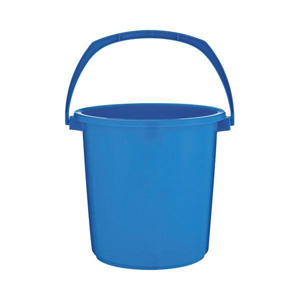 （まとめ）ティーワールド ホームバケツ 15型15L 1セット（5個）（フタ別売）〔×2セット〕