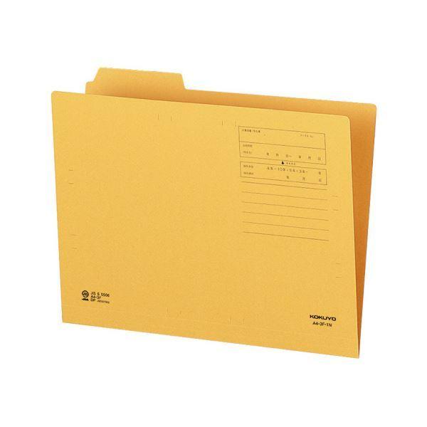 （まとめ）コクヨ 1/3カットフォルダー A4第1見出し A4-3F-1N 1セット（20冊）〔×5セット〕