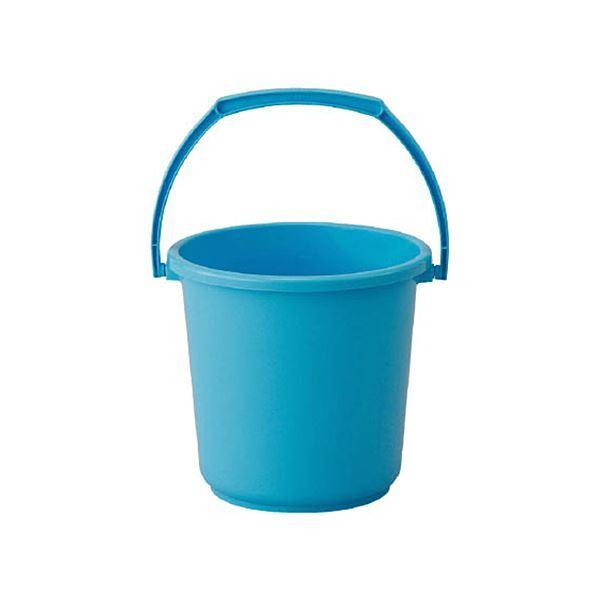 （まとめ）TRUSCO エコポリバケツ本体 13LRBK-13 1個（フタ別売）〔×5セット〕