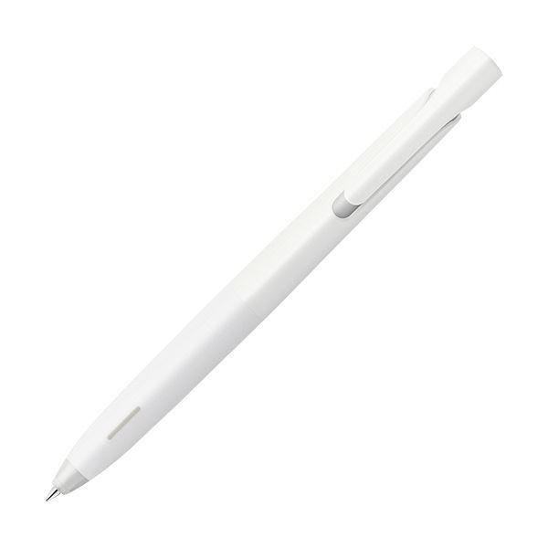 （まとめ）ゼブラ 油性ボールペン ブレン 0.7mm 黒（軸色：白）BA88-W 1セット（10本）〔×5セット〕
