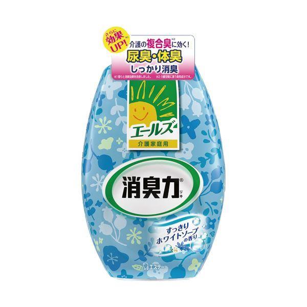 （まとめ）エステー エールズ 消臭力 部屋用ホワイトソープ 400ml 1個〔×10セット〕