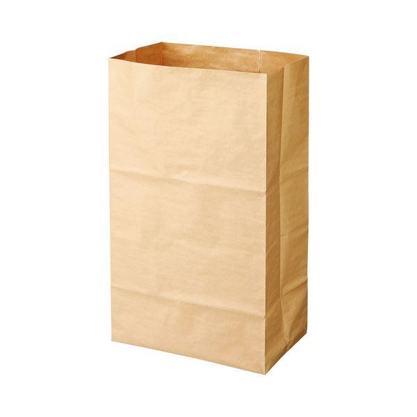 （まとめ）クラフトマン特大紙製ゴミ袋（ヒモ付き片貼り）クラフト HKT-058 1パック（3枚）〔×10セット〕