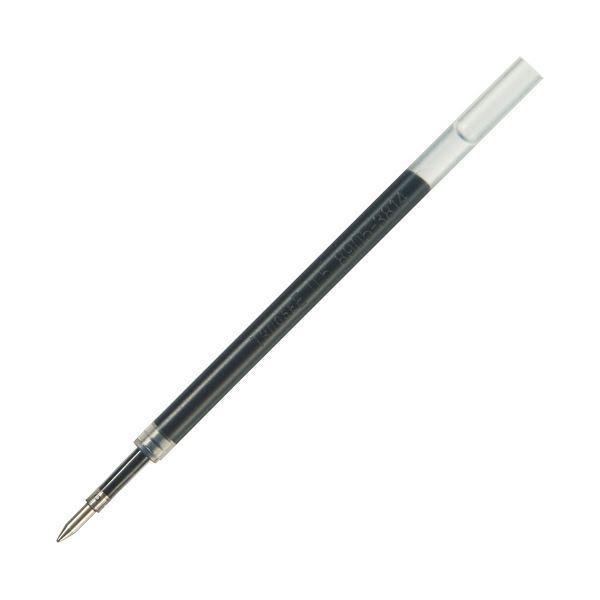 （まとめ）TANOSEE ノック式ゲルインクボールペン替芯 0.5mm 黒 1パック（5本）〔×20セット〕