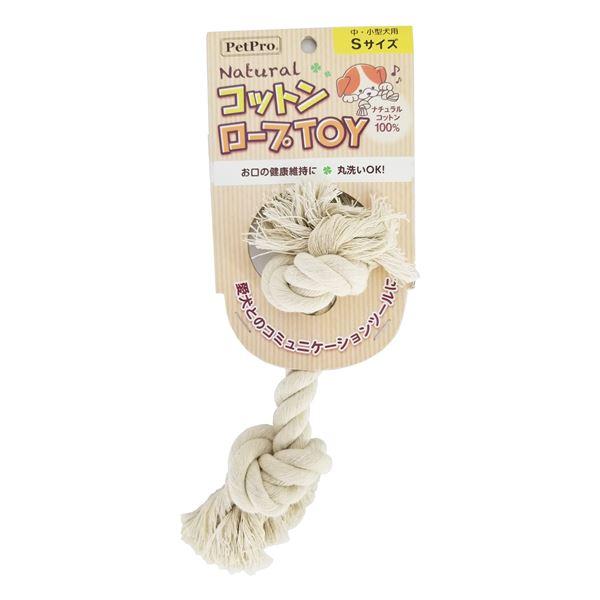 （まとめ）ペットプロ ナチュラルコットンロープTOY Sサイズ〔×20セット〕