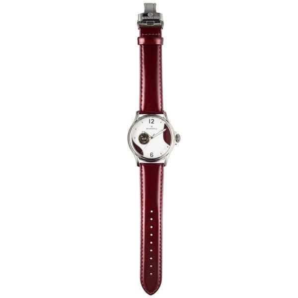 MANNINA(マンニーナ) 腕時計 MNN004-03 メンズ 正規輸入品 レッドの画像