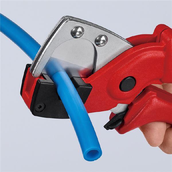 KNIPEX クニペックス パイプカッター 多層菅・空圧式ホース用 9010-185SB 工具 作業工具 道具 ツール DIY_3