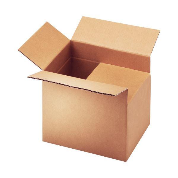 （まとめ）TANOSEE 無地ダンボール箱 A4（SS）サイズ 高さ調整タイプ 1パック（10枚） 〔×3セット〕