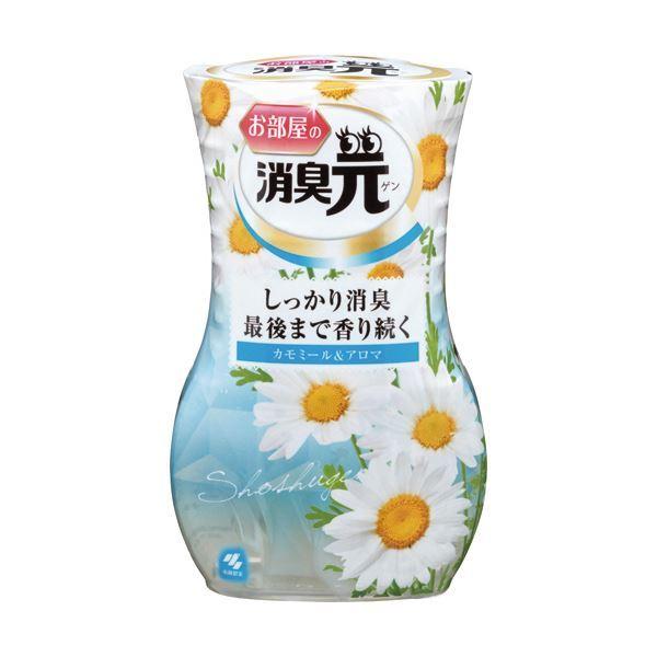 （まとめ）小林製薬 お部屋の消臭元 カモミール＆アロマ 400ml 1セット（5個） 〔×3セット〕