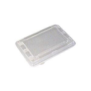 （まとめ）エフピコ T-箱弁 23-17用 内嵌合IC蓋（OPS） 1パック（50個） 〔本体別売〕 〔×10セット〕