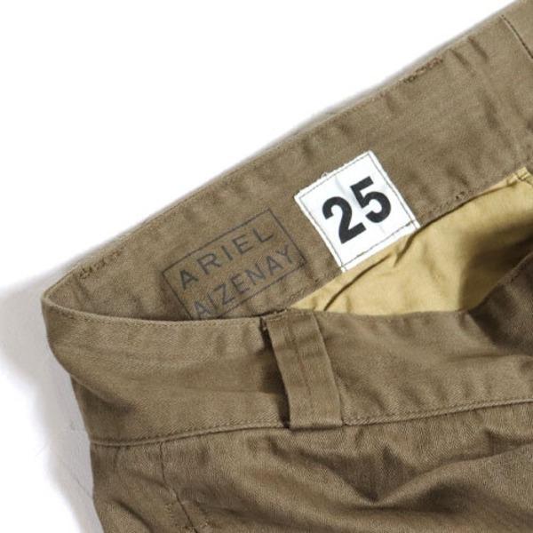 フランス軍 M47フィールドパンツ 後期型カーゴパンツレプリカ ブラウン 25（90cm） フランス軍 M47フィールドパンツ 後期型カーゴパンツレプリカ ブラウン 90cm