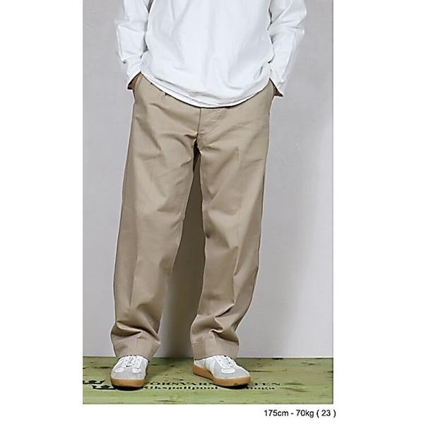 フランス陸軍 M52 チノパンツ レプリカ カーキ 25 約90cm コットン